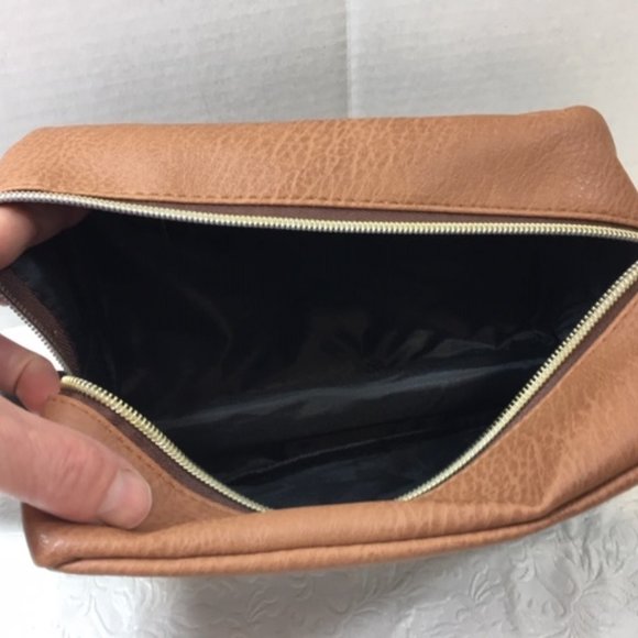 Jack Nicklaus Two-Tone Toiletry Shaving Dopp Bag Shaving Zip Bag Portable Travel - Picture 7 of 8